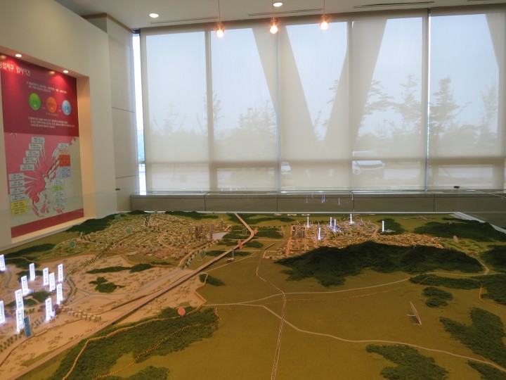 開城工業団地模型